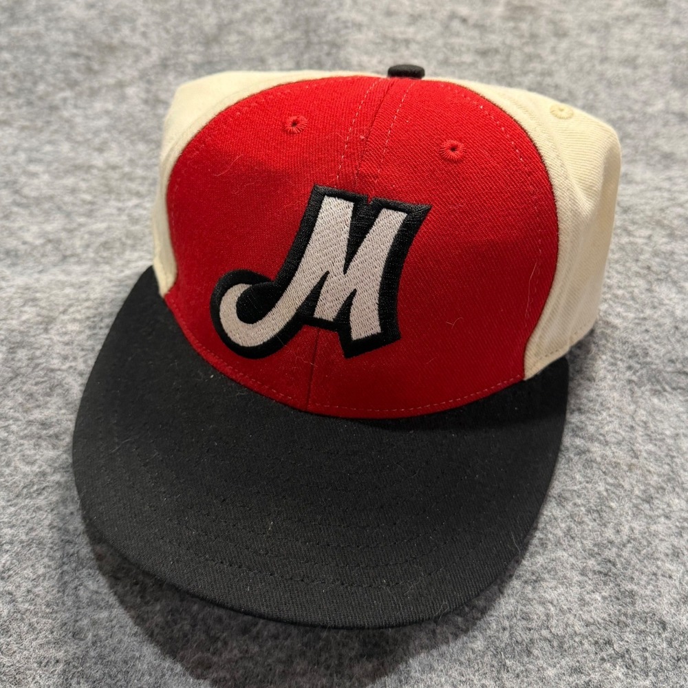 Ebbets Field Flannel Portland Mavericks 1973 Wool Baseball Hat 7 5/8 USA Made